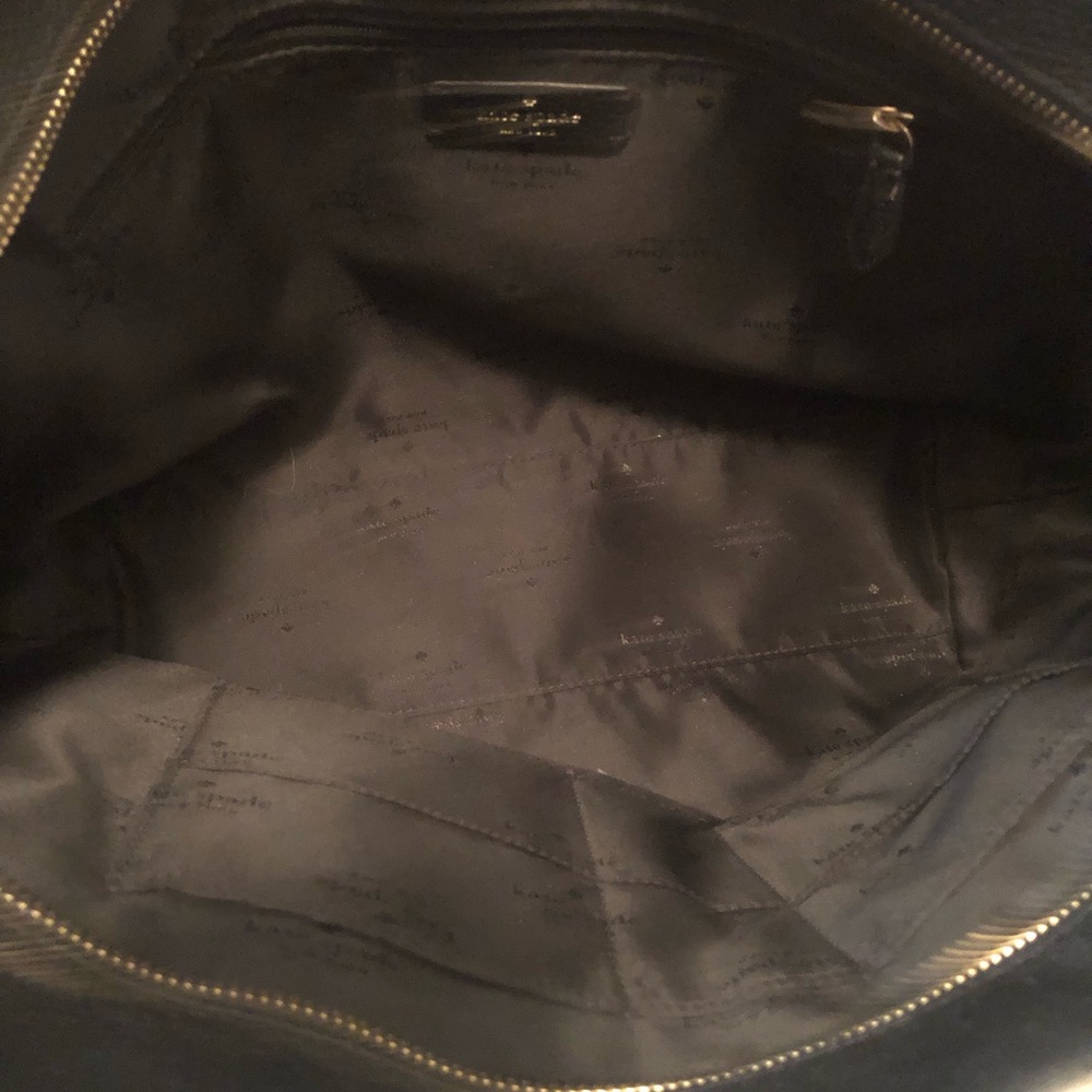 Kate Spade Pebbled Leather Large Zippered Tote Bag - Picture 7 of 9